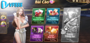 Game Baccarat tại V8 Poker VF555
